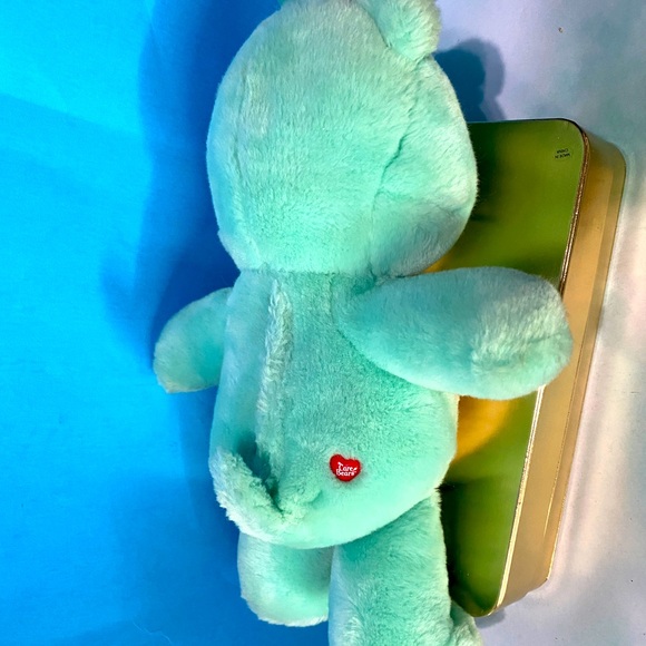 CARE BEARS VTG 2005 COLLECTIBLE TALKING WISH BEAR PLUSH 14” WORKS GREAT! - Picture 8 of 13